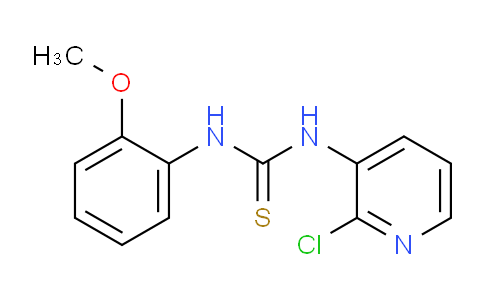 CAS No. 69437-74-7, 1-(2-chloropyridin-3-yl)-3-(2-methoxyphenyl)thiourea
