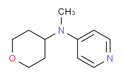 CAS No. 885277-39-4, N-Methyl-N-(tetrahydro-2H-pyran-4-yl)pyridin-4-amine