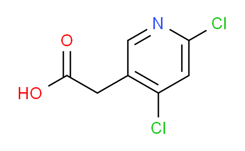 CAS No. 199283-51-7, 2-(4,6-dichloropyridin-3-yl)acetic acid