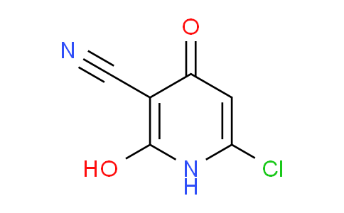CAS No. 19867-18-6, 6-chloro-2-hydroxy-4-oxo-1,4-dihydropyridine-3-carbonitrile