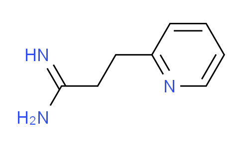 CAS No. 887578-66-7, 3-(pyridin-2-yl)propanimidamide