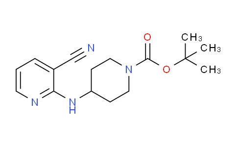 CAS No. 939986-19-3, tert-butyl 4-((3-cyanopyridin-2-yl)amino)piperidine-1-carboxylate
