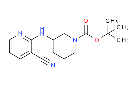 CAS No. 939986-20-6, tert-butyl 3-((3-cyanopyridin-2-yl)amino)piperidine-1-carboxylate