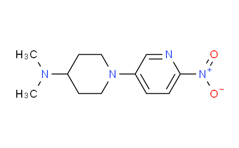 CAS No. 1002317-12-5, N,N-dimethyl-1-(6-nitropyridin-3-yl)piperidin-4-amine