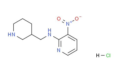 CAS No. 1185319-15-6, 3-nitro-N-(piperidin-3-ylmethyl)pyridin-2-amine hydrochloride