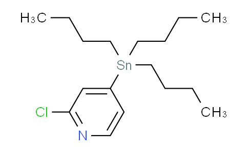 CAS No. 1204580-73-3, 2-Chloro-4-(tributylstannyl)pyridine