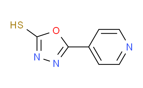 CAS No. 15264-63-8, 5-Pyridin-4-yl-1,3,4-oxadiazole-2-thiol