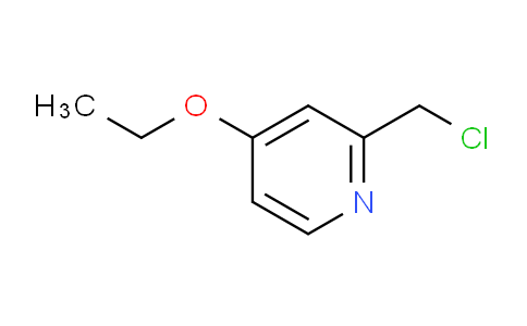 CAS No. 159996-13-1, 2-(chloromethyl)-4-ethoxypyridine