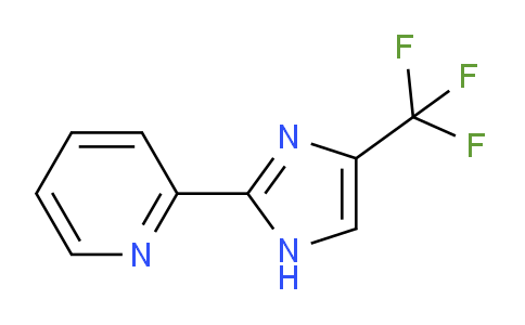 CAS No. 33468-85-8, 2-(4-(Trifluoromethyl)-1H-imidazol-2-yl)pyridine