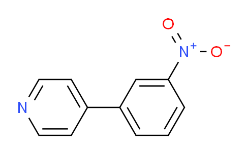 CAS No. 4282-48-8, 4-(3-nitrophenyl)pyridine