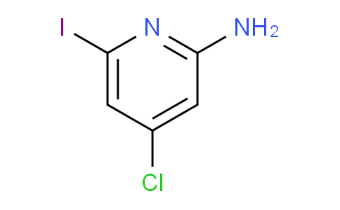 CAS No. 856169-93-2, 4-chloro-6-iodopyridin-2-amine