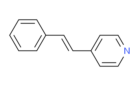 CAS No. 103-31-1, 4-[(E)-2-Phenylethenyl]pyridine