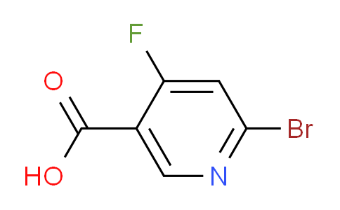 CAS No. 1060809-33-7, 6-bromo-4-fluoronicotinic acid