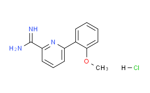 CAS No. 115193-83-4, 6-(2-methoxyphenyl)picolinimidamide hydrochloride