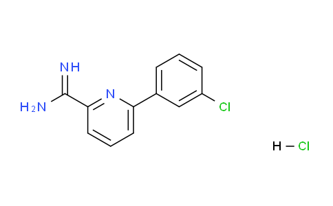 CAS No. 115193-76-5, 6-(3-chlorophenyl)picolinimidamide hydrochloride
