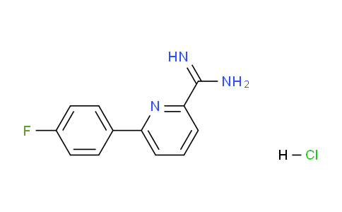 CAS No. 115193-80-1, 6-(4-fluorophenyl)picolinimidamide hydrochloride