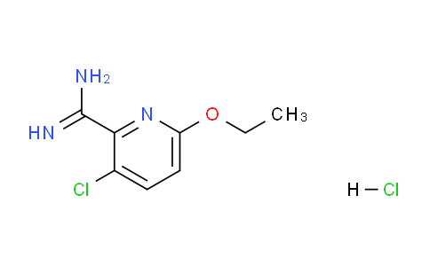 CAS No. 1179361-96-6, 3-chloro-6-ethoxypicolinimidamide hydrochloride