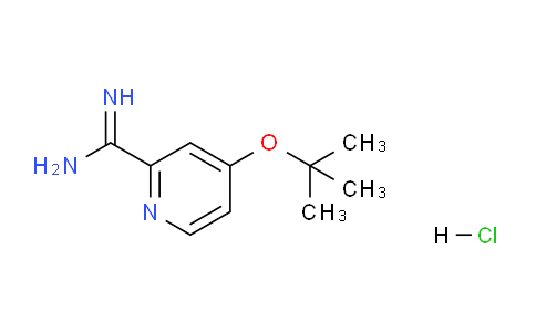 CAS No. 1179360-94-1, 4-(tert-butoxy)picolinimidamide hydrochloride