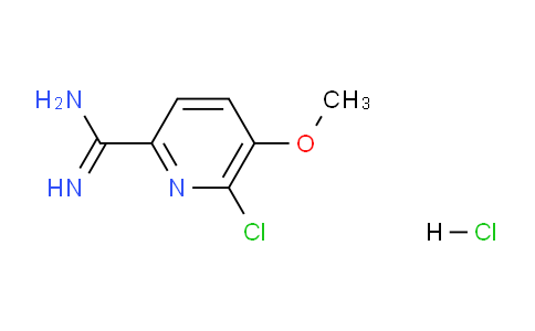 CAS No. 1179361-56-8, 6-chloro-5-methoxypicolinimidamide hydrochloride