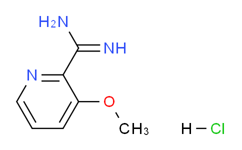 CAS No. 1179362-06-1, 3-methoxypicolinimidamide hydrochloride