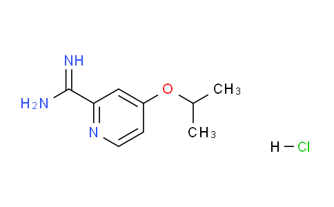 CAS No. 1179361-90-0, 4-isopropoxypicolinimidamide hydrochloride