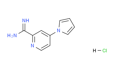 CAS No. 1179361-58-0, 4-(1H-pyrrol-1-yl)picolinimidamide hydrochloride