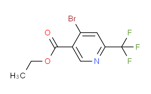 CAS No. 1196146-14-1, ethyl 4-bromo-6-(trifluoromethyl)nicotinate