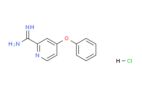 CAS No. 1179360-92-9, 4-phenoxypicolinimidamide hydrochloride