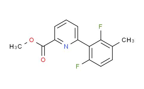 CAS No. 1210419-50-3, methyl 6-(2,6-difluoro-3-methylphenyl)picolinate