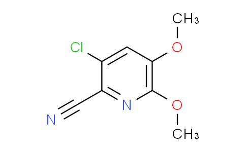 CAS No. 1431710-13-2, 3-chloro-5,6-dimethoxypicolinonitrile