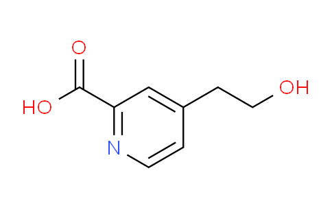 CAS No. 502509-10-6, 4-(2-hydroxyethyl)picolinic acid