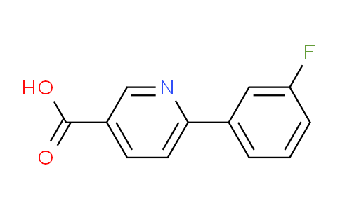 CAS No. 582325-22-2, 6-(3-Fluorophenyl)nicotinic acid