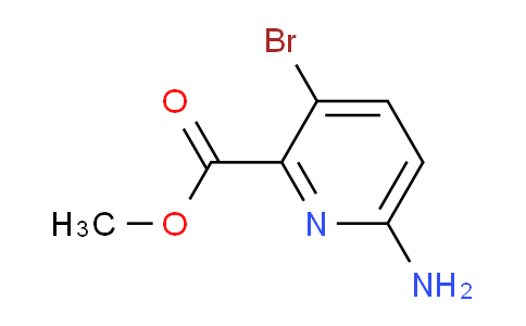CAS No. 178876-83-0, methyl 6-amino-3-bromopicolinate