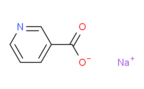 CAS No. 54-86-4, sodium nicotinate
