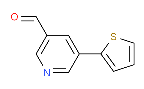 CAS No. 342601-29-0, 5-(thiophen-2-yl)nicotinaldehyde