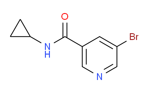 CAS No. 385382-48-9, 5-Bromo-N-cyclopropylnicotinamide