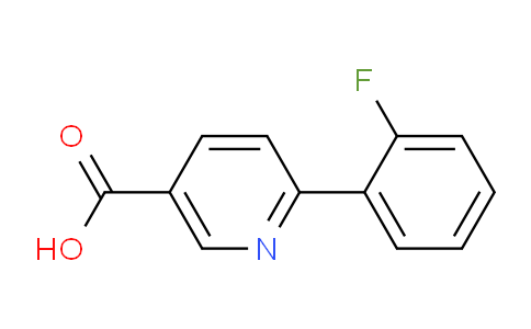CAS No. 505082-91-7, 6-(2-Fluorophenyl)nicotinic acid