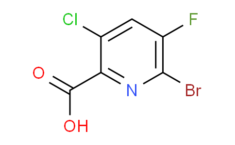 CAS No. 514798-17-5, 6-bromo-3-chloro-5-fluoropicolinic acid