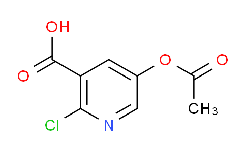 CAS No. 54232-05-2, 5-acetoxy-2-chloronicotinic acid