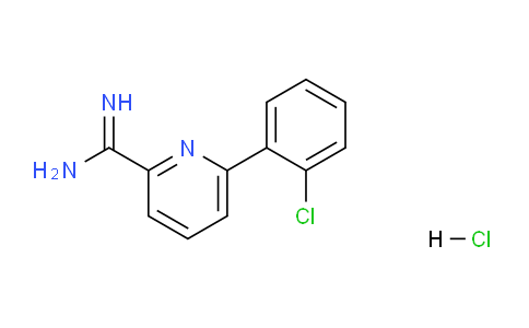 CAS No. 115193-75-4, 6-(2-chlorophenyl)picolinimidamide hydrochloride