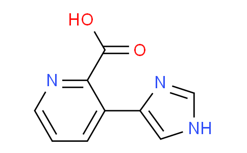 CAS No. 774485-69-7, 3-(1H-imidazol-4-yl)picolinic acid