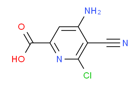 CAS No. 904311-41-7, 4-amino-6-chloro-5-cyanopicolinic acid