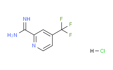 CAS No. 909109-68-8, 4-(trifluoromethyl)picolinimidamide hydrochloride