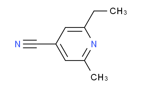 CAS No. 945463-94-5, 2-ethyl-6-methylisonicotinonitrile