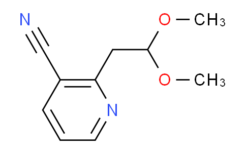 CAS No. 97308-52-6, 2-(2,2-dimethoxyethyl)nicotinonitrile