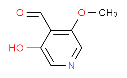 CAS No. 1289038-89-6, 3-Hydroxy-5-methoxyisonicotinaldehyde