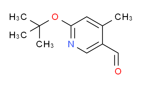 CAS No. 1289148-87-3, 6-tert-Butoxy-4-methylnicotinaldehyde