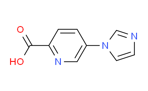 CAS No. 1301214-63-0, 5-(1H-imidazol-1-yl)picolinic acid