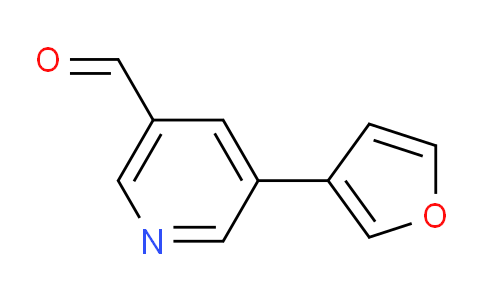 CAS No. 1346687-21-5, 5-(furan-3-yl)nicotinaldehyde
