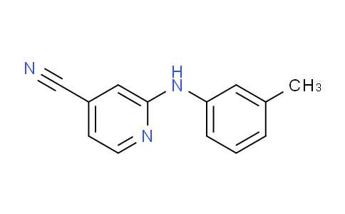 CAS No. 137225-06-0, 2-(m-tolylamino)isonicotinonitrile
